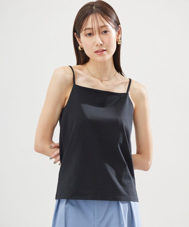 組曲 L キャミソール ブラック系
