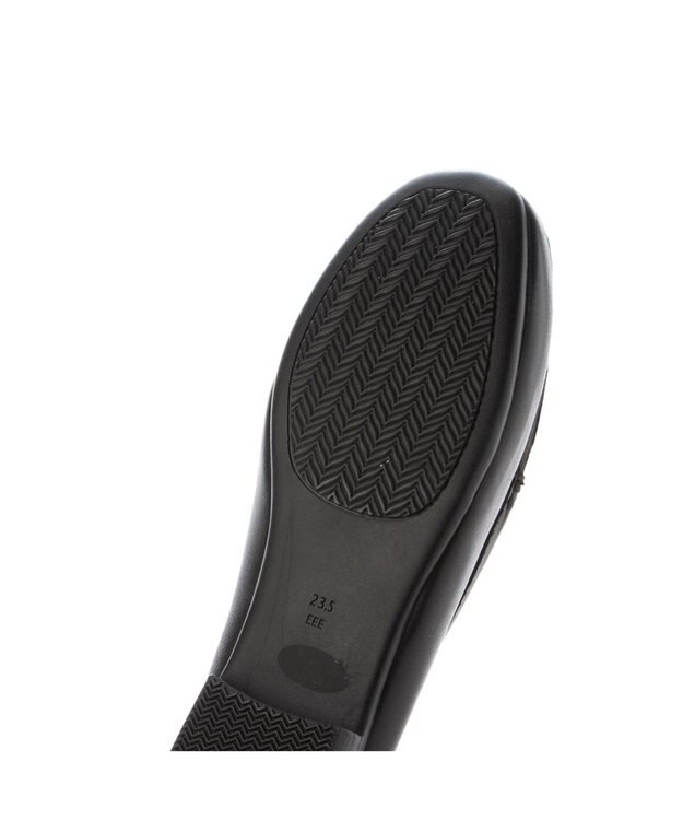 ing 【３E】【サスティナブル】モカシューズ ブラック