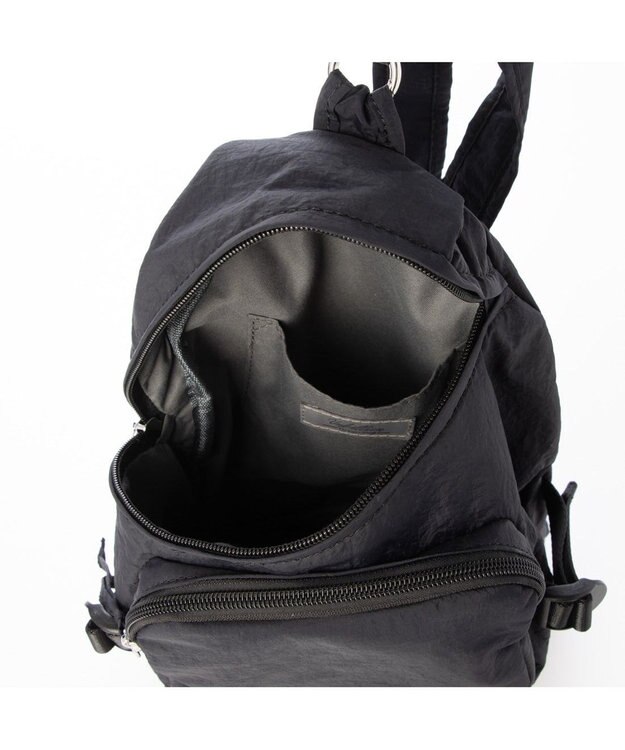 UNBILLION 【テレビ ドラマ着用アイテム】カシュカシュ cachecache / ベルトポケットスリングバッグ ブラック