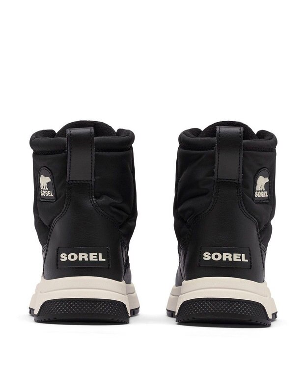 SOREL SOREL/ 【KIDS】ユース ウィットニー3 ミッド ウォータープルーフ /ソレル Black、 Sea Salt