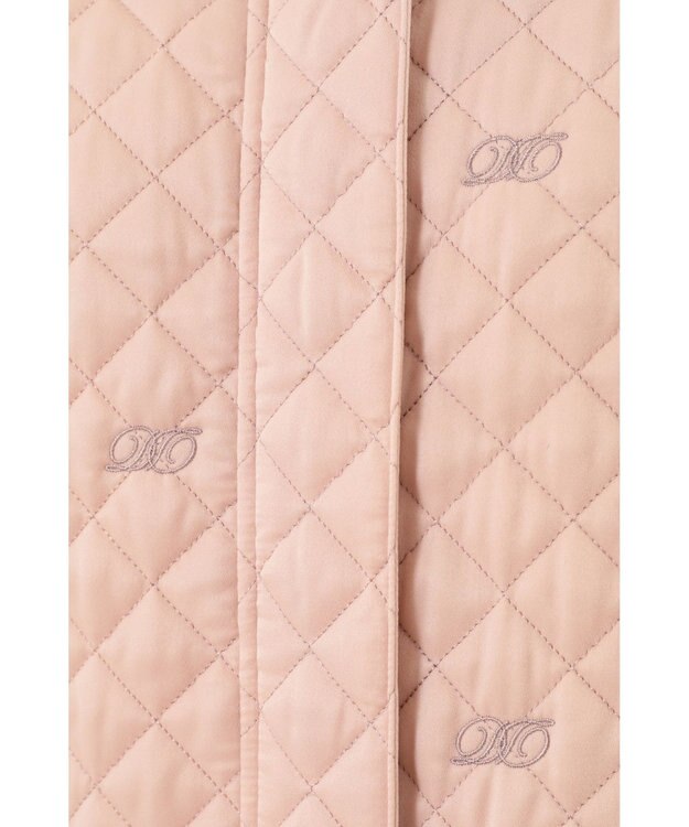 DAKS スウェードキルトコート ローズスモーク