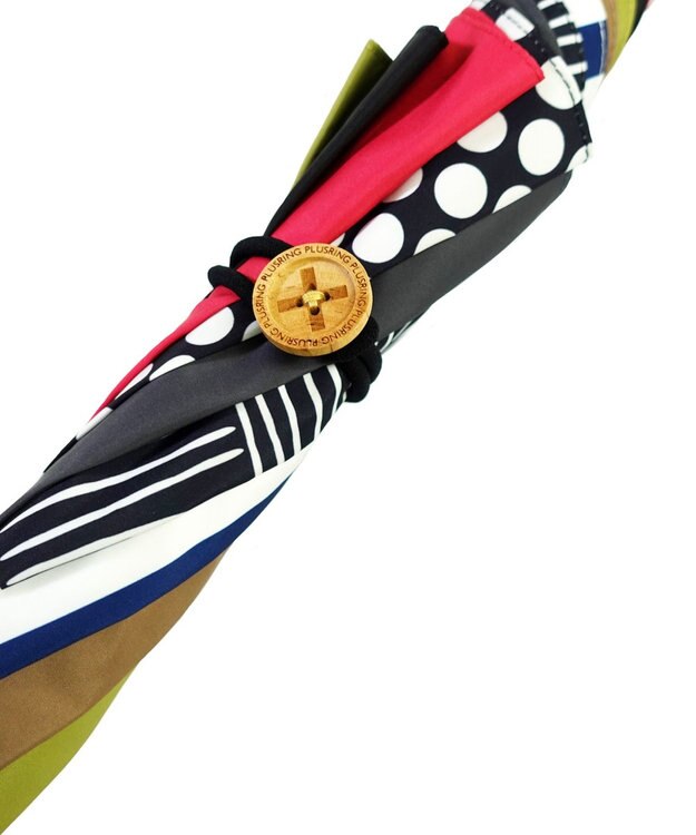 +RING レディース向け プラスリング 晴雨兼用（長ショート） MLT T1297 マルチカラー