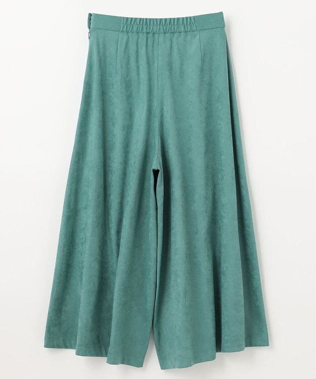 ANY L 【洗濯機可・ウエストゴム】サンディングピーチ スカーチョ スモーキーグリーン系