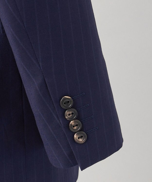 GOTAIRIKU 【Ermenegildo Zegna】TRAVELLER　スーツ（ネイビーストライプ） ネイビー系1