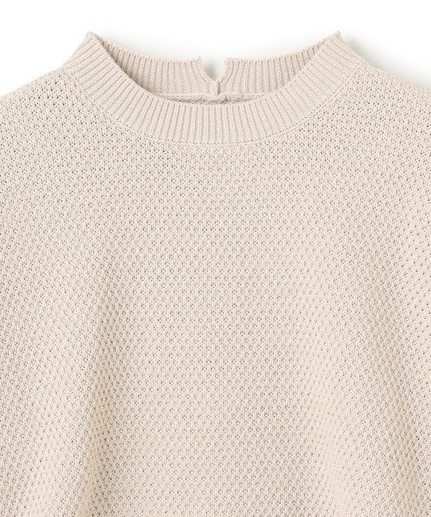 UNFILO 【WEB限定】ラメリンクス クロップドニット ベージュ