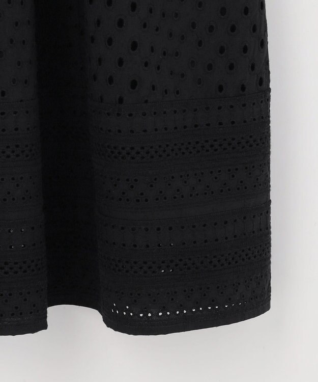 組曲 【先行予約】エンブロイダリーレース ワンピース ブラック系