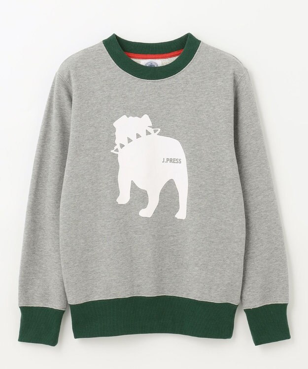 J.PRESS KIDS 【140-170cm】バックブル トレーナー グレー系