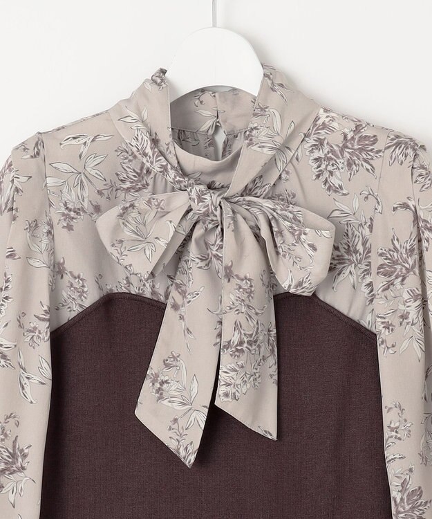 Feroux 【古畑星夏さん着用・3WAY】ビスチェコンビフラワープリント ワンピース ピンク系4