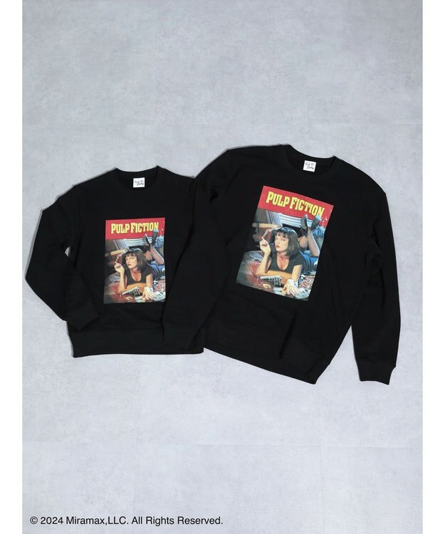 Green Parks ■ＰＵＬＰ　ＦＩＣＴＩＯＮ　ポスターｐｔＢｏｙｓスウェット Black