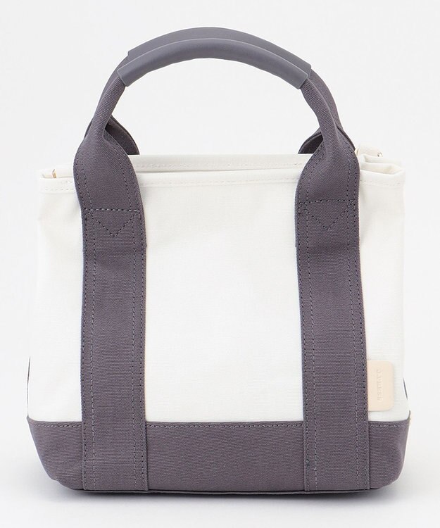 J.PRESS LADIES 【2way・撥水】 キャンバス トート バッグ グレー系1