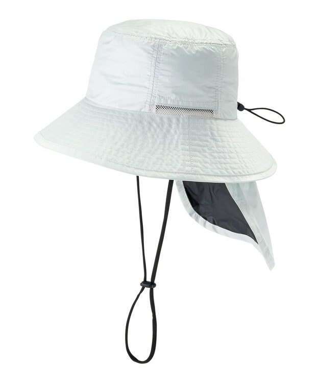 MOONBAT 【遮光ハット】マジカルテックプロテクション アドベンチャーハット 帽子 UV100％ 遮光100％ 軽量 撥水 ホワイト