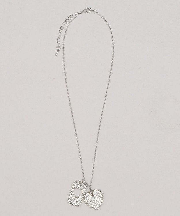 WEGO Lラインストーンダイカットネックレス 柄2