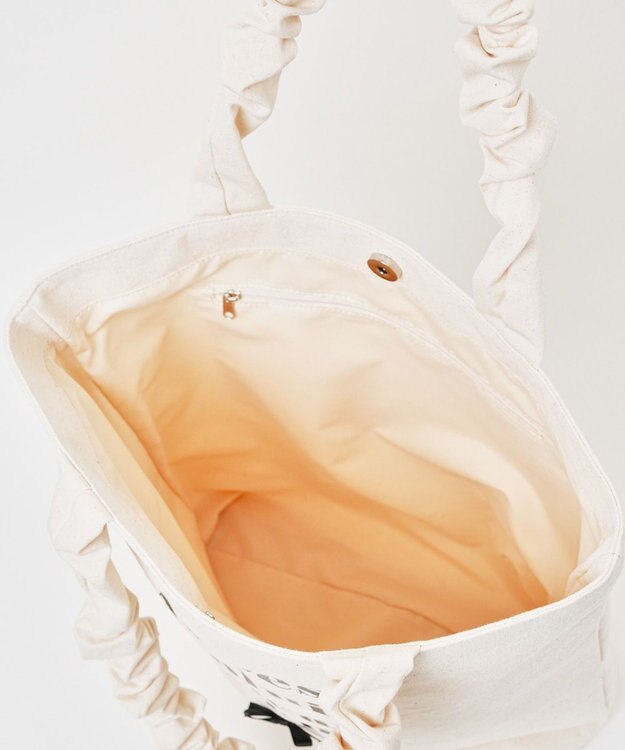 WEGO ギャザーハンドルトート 柄1