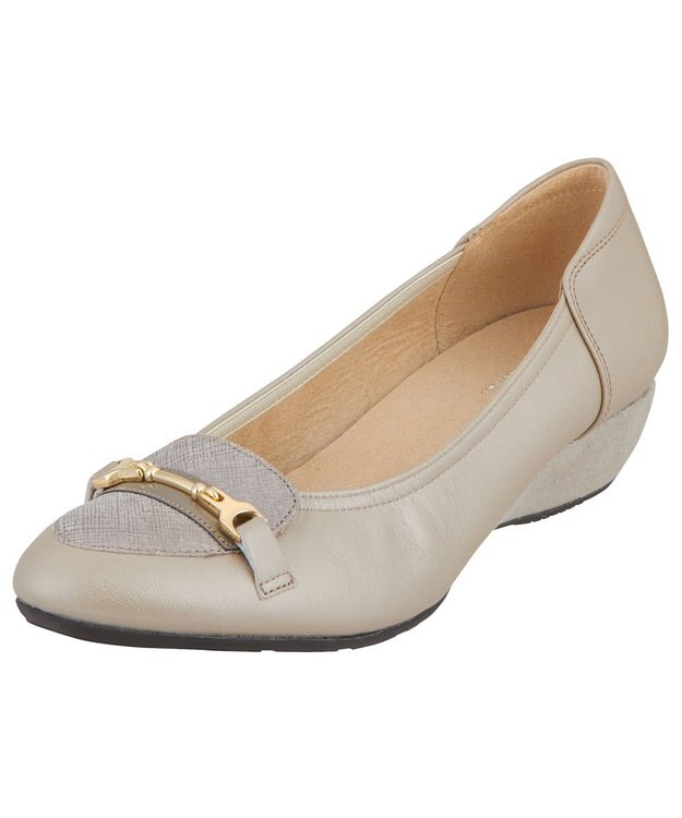 ASICS WALKING ペダラ レディース 3E 3.5cmヒール グレー系