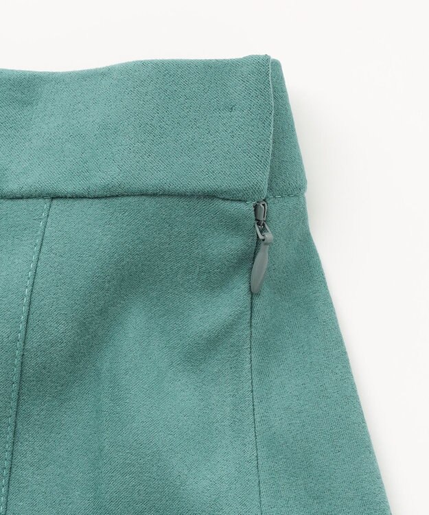 ANY L 【洗濯機可・ウエストゴム】サンディングピーチ スカーチョ スモーキーグリーン系