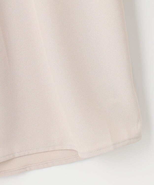 ANY 【洗濯機可能】プリントブラウス エクリュ