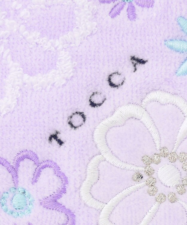 TOCCA WHITE BOUQUET TOWELCHIEF タオルハンカチ ライラック系