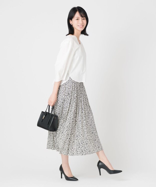 ONWARD Reuse Park 【自由区】ブラウス春夏 ホワイト