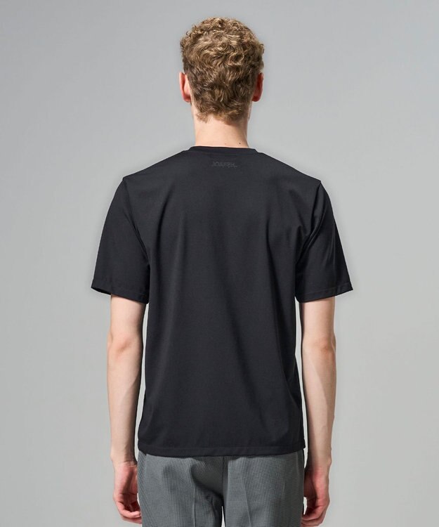 JOSEPH HOMME 新色追加【機能素材】ハイゲージベアスムース　VネックＴシャツ ブラック系
