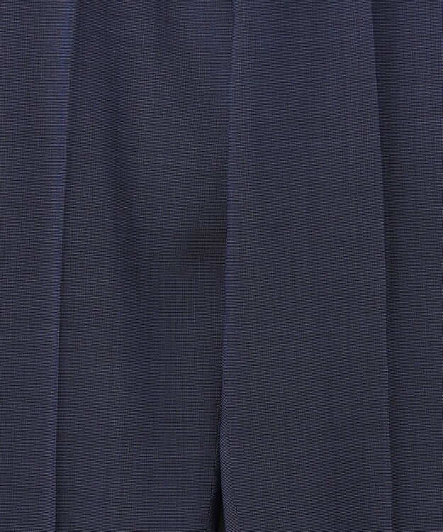 GOTAIRIKU ロングセラー【洗える/折り目加工/シワになりにくい/ウエストアジャスター】ウォッシャブル サマーウール100％パンツ_限定色(ノータック)23/24年モデル 新色/ダルブルー系8