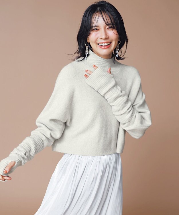 UNFILO シャイニースカート シルバー