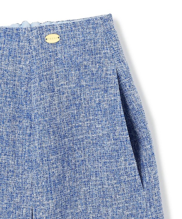 TOCCA 【洗える】MIST TWEED スカート ブルー系5