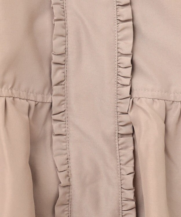 ANY KIDS ガーリー モッズ コート ベージュ