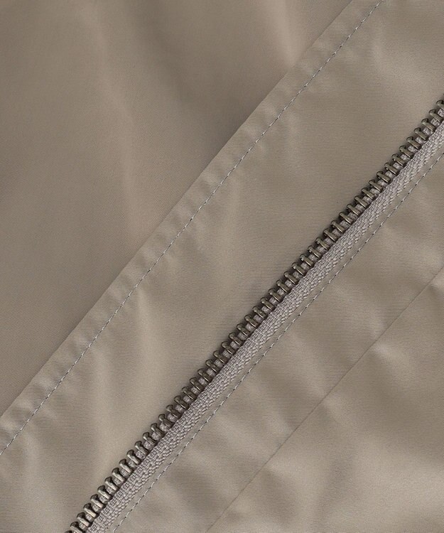 ICB 【洗える】グランウォームソフトサテン ミリタリーベスト フォーン系