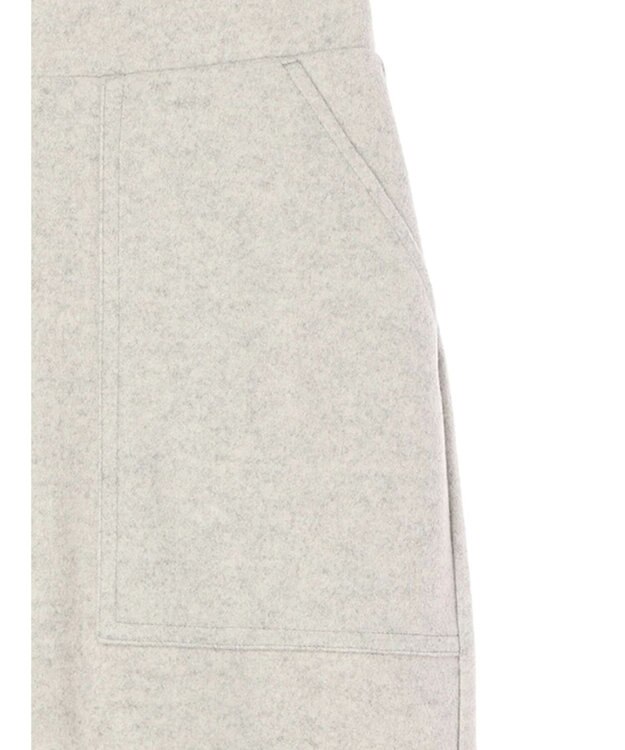 Green Parks 圧縮ポンチＩラインスカート Ivory