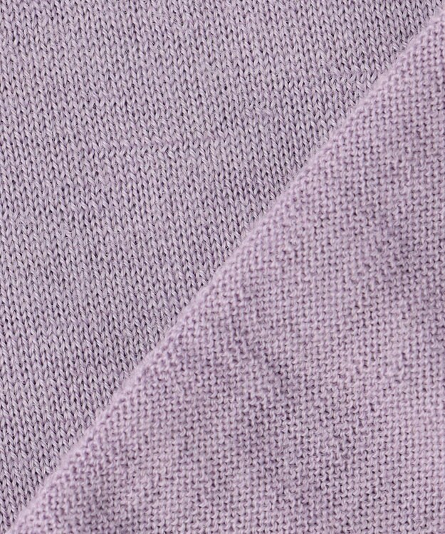 GOTAIRIKU 新色追加【洗える/チクチクしにくい/ピリングしにくい】イタリア糸 ハイゲージ タートルネックニット_WOOL100％ ライラック(25年秋冬新色)