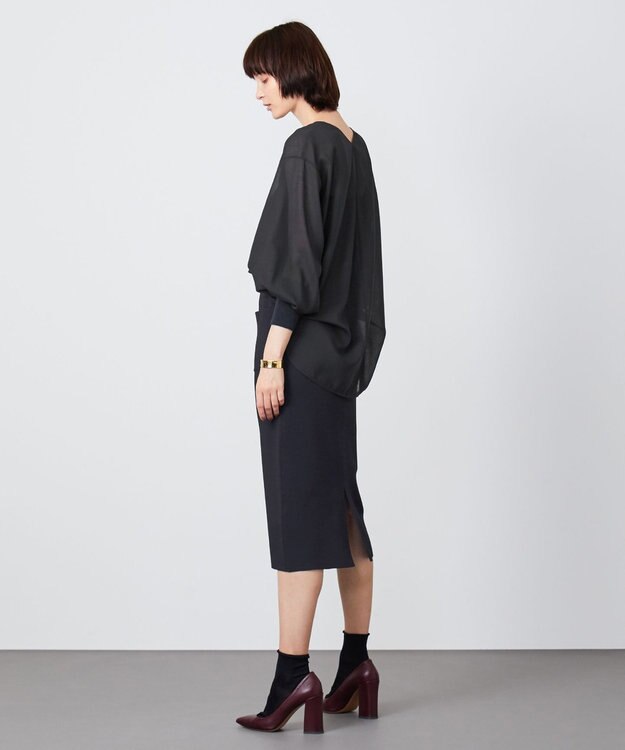 BEIGE， JOSSEY / ニットスカート Navy