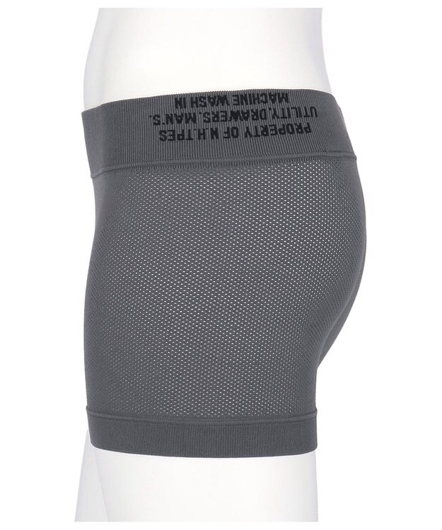 WACOAL MEN WACOAL MEN <N.HOOLYWOOD TPES>コラボ 【PANTS HOLIC】 ボクサーパンツ ワンサイズ(S-LL) 適度なフィット感 立体成型 前閉じ 下着 メンズ WT3624 /ワコールメン グレー