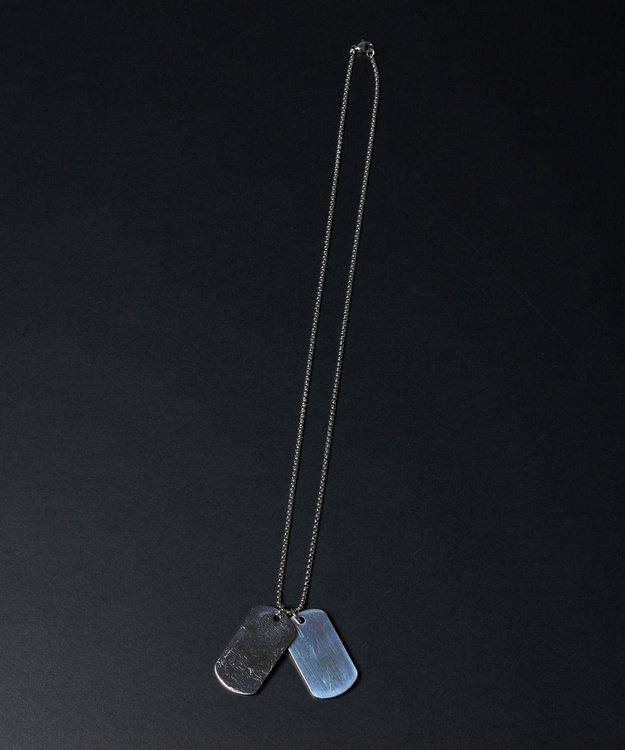 WEGO MWプレートネックレスST シルバー