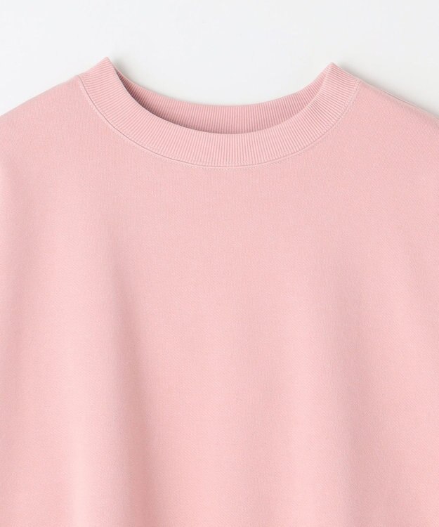 NAVE 【ReNAVE】スーピマ裏毛　クルーネック ピンク系