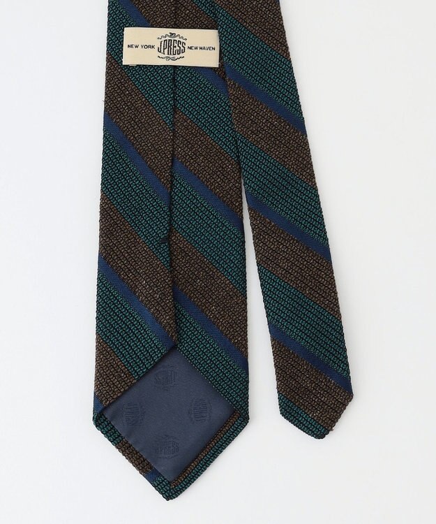 J.PRESS MEN 【KUSKA×J.PRESS ALL HANDMADE GRENADINE COLLECTION】ストライプ ネクタイ ブラウン系2