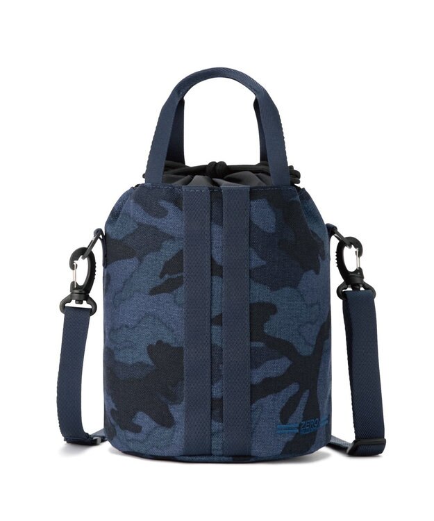 ZERO HALLIBURTON 巾着 ショルダーバッグ ZHG-B1 LIMITED カートショルダー 82913 ゴルフ ネイビーカモ