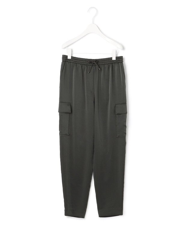 ICB 【WEB限定カラーあり・洗える】Calm カーゴパンツ チャコールグレー系
