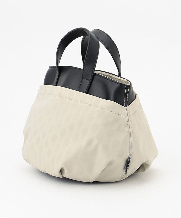 Y'SACCS Polka Dots　タックラウンド2WAYミニマムトート アイボリー