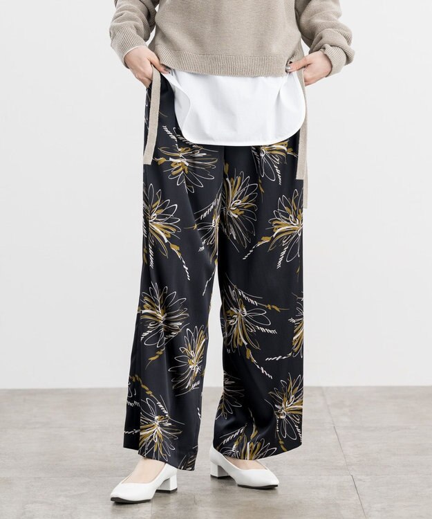 ONWARD Reuse Park 【23区】パンツ春夏 ブラック