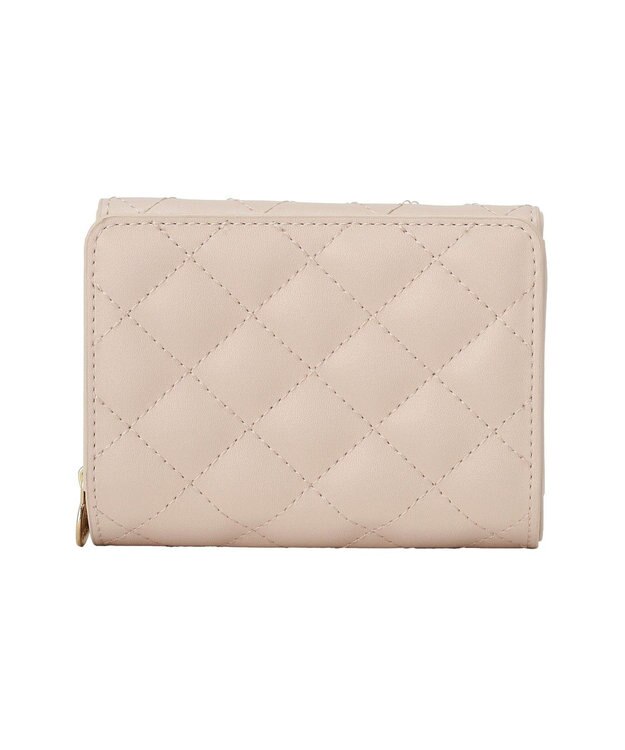 Maison de FLEUR キルティングFリボンウォレット Pink