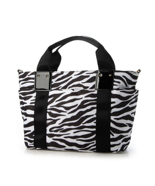 LA BAGAGERIE 【インクジェットプリント】2WAYトート ゼブラ