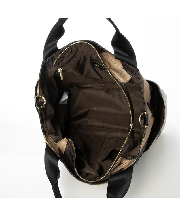 LA BAGAGERIE 【インクジェットプリント】2WAYトート カモフラージュ