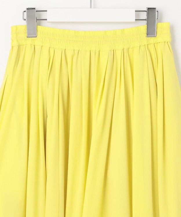 UNFILO 【セレSTORYコラボ】スポ可愛 シャカ楽ストレッチ スカート イエロー系