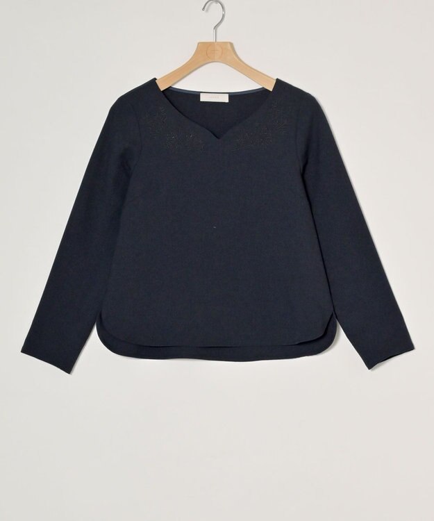 ONWARD Reuse Park 【any SiS】ブラウス秋冬 ネイビー