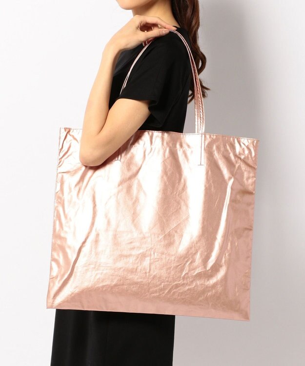 airlist  【日本製・A4対応】トートバッグ (L) FEATHER フェザー ピンク