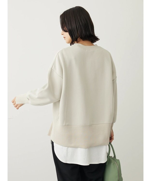 Green Parks ・ｆｕｒｒｙ　ｒａｔｅ　ボンディングプルオーバー Ivory