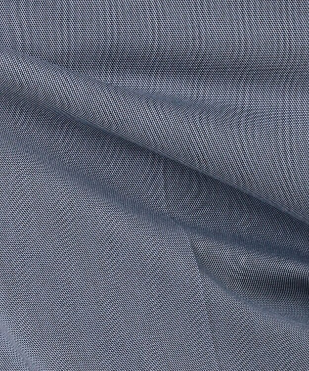 J.PRESS LADIES S 【シワになりにくい】コットンフィッティーシャーク テーパードパンツ ダルブルー系