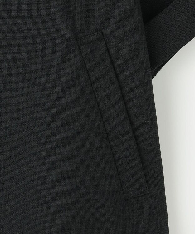 自由区 L 【人気素材・NEWアイテム】ラスティックメッシュハーフスリーブ ジャケット ブラック