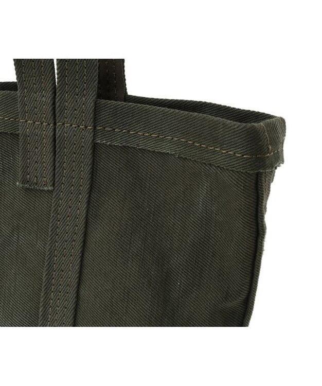 genten セルビッジトート2（中） ダークグリーン