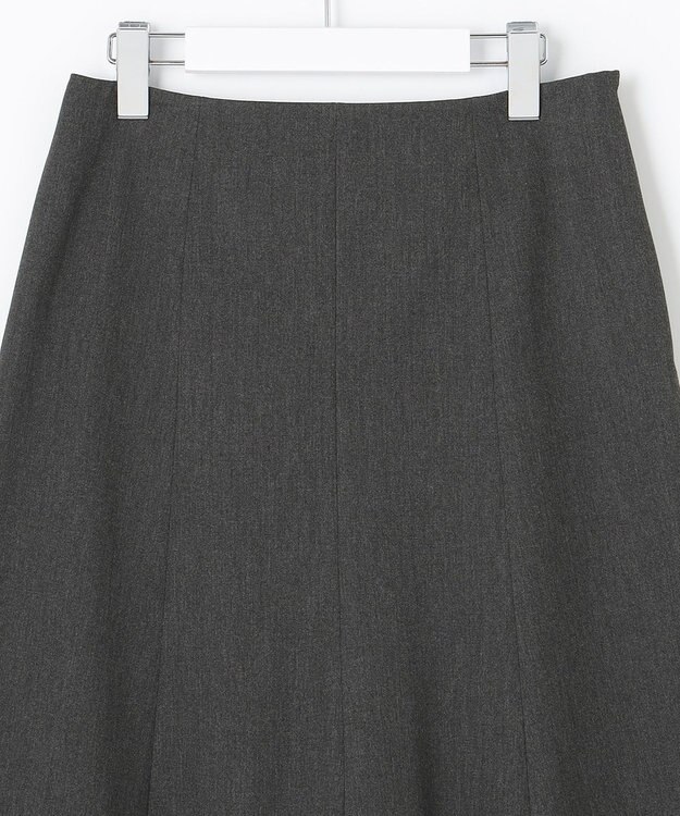 J.PRESS LADIES 【洗える】アルガンシルク スカート グレー系